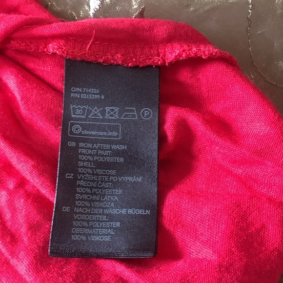 Chic Red Ruffled Tank Top - Picture 5 of 5